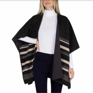 Ike Behar - Reversible Wrap with High Pile Fleece